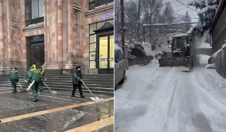 Արմեն Փամբուխչյանը տեսանյութ է հրապարակել ձնամաքրման աշխատանքներից