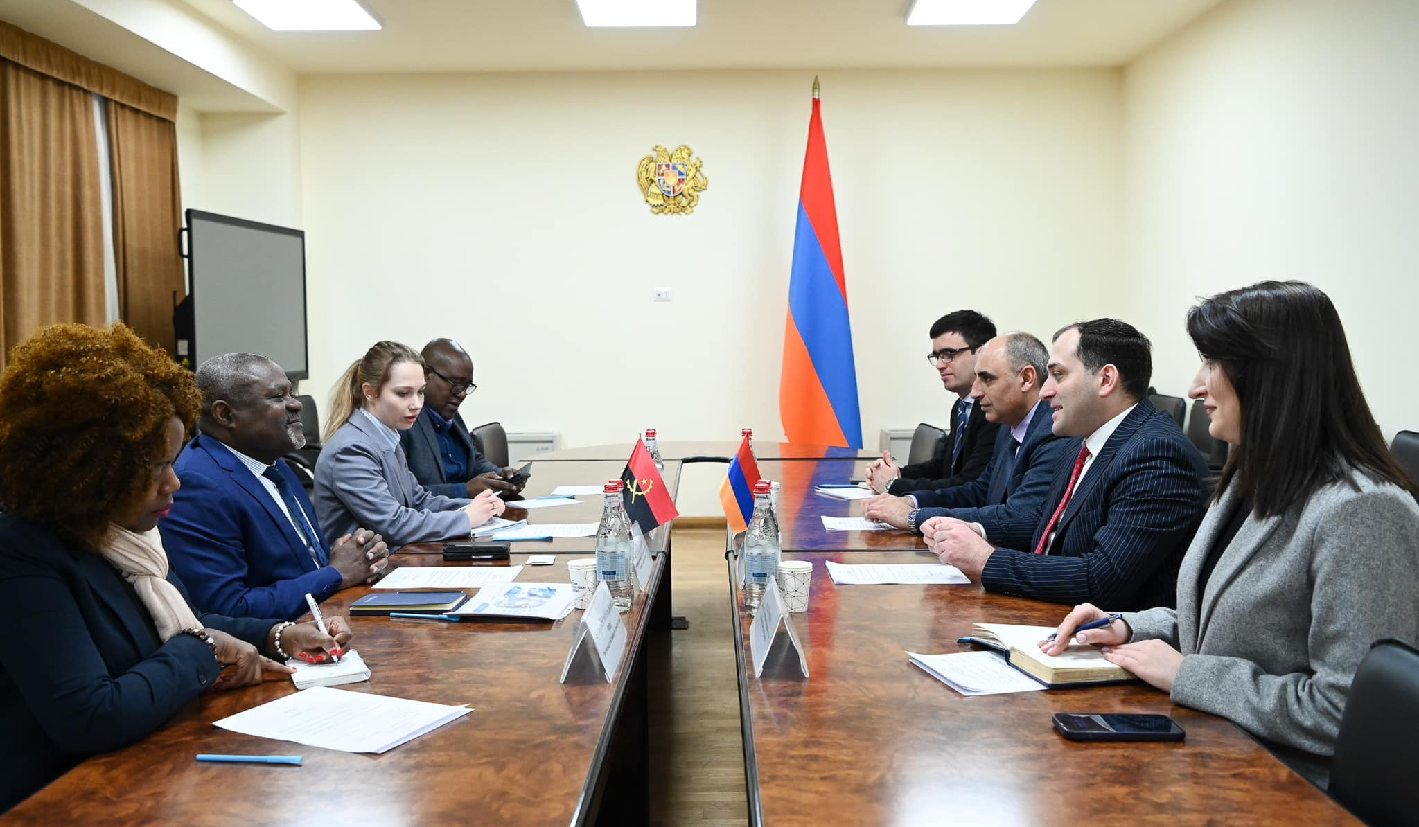 Քննարկվել են Հայաստանի և Անգոլայի միջև համագործակցության ընդլայնմանն առնչվող հարցեր