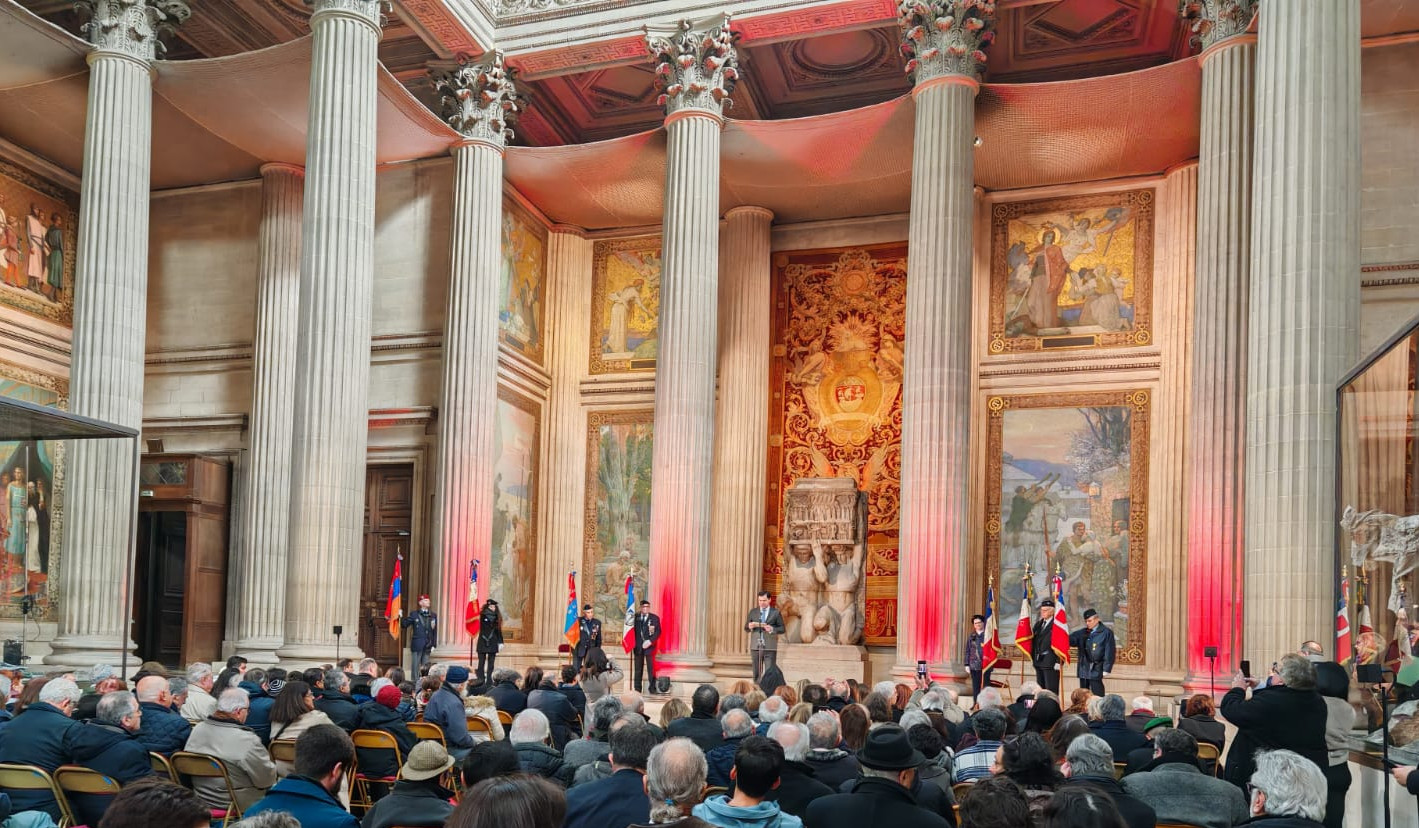 Ֆրանսիայում տեղի է ունեցել հանդիսավոր միջոցառում՝ նվիրված Միսաք Մանուշյանի և զինակից ընկերների գնդակահարության 81-ամյա հոբելյաններին