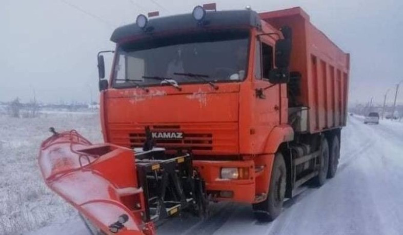 Աղ ու ավազով մշակման աշխատանքներ՝ Սևան-Գավառ-Մարտունի ճանապարհահատվածում