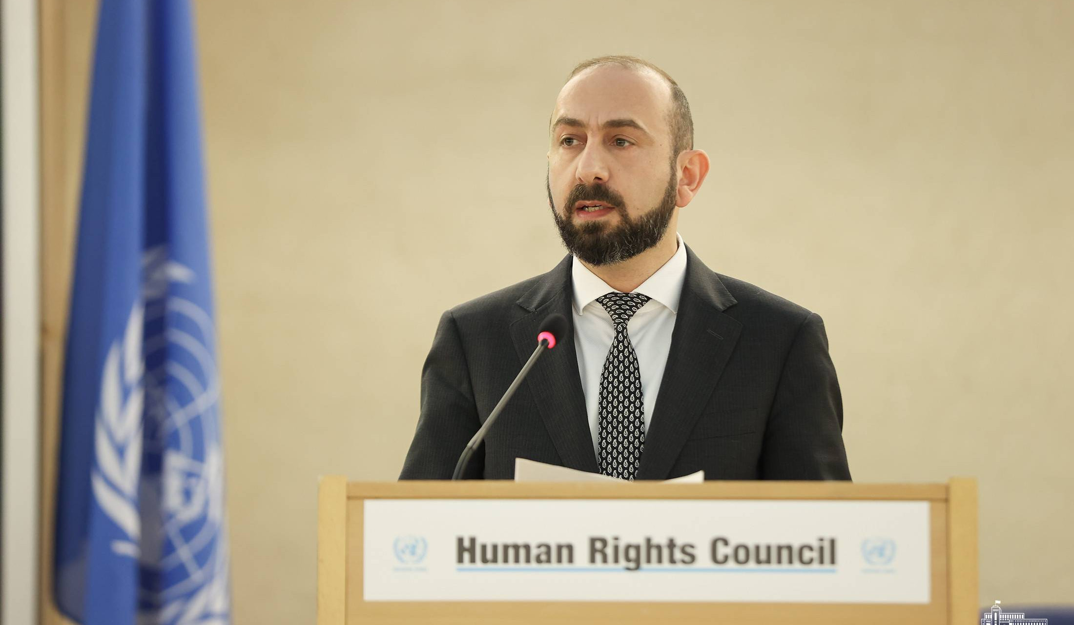 Выступление Министра иностранных дел Республики Армения Арарата Мирзояна на сегменте высокого уровня 58-й сессии Совета по правам человека