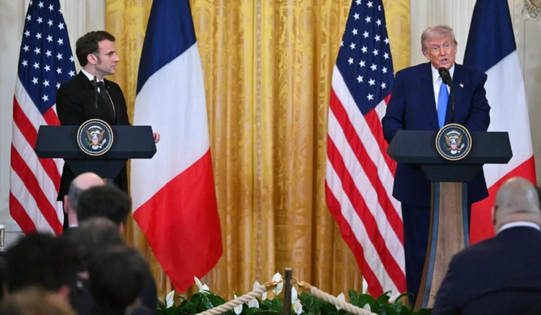 Trump and Macron align on push for Ukraine ceasefire