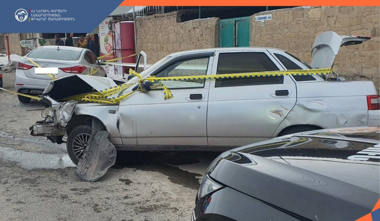 Ոսկետափ գյուղում բախվել են ավտոմեքենաներ․ կա մեկ զոհ և մեկ տուժած