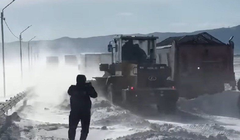 Շինուհայրի ճանապարհին սաստիկ բուք է