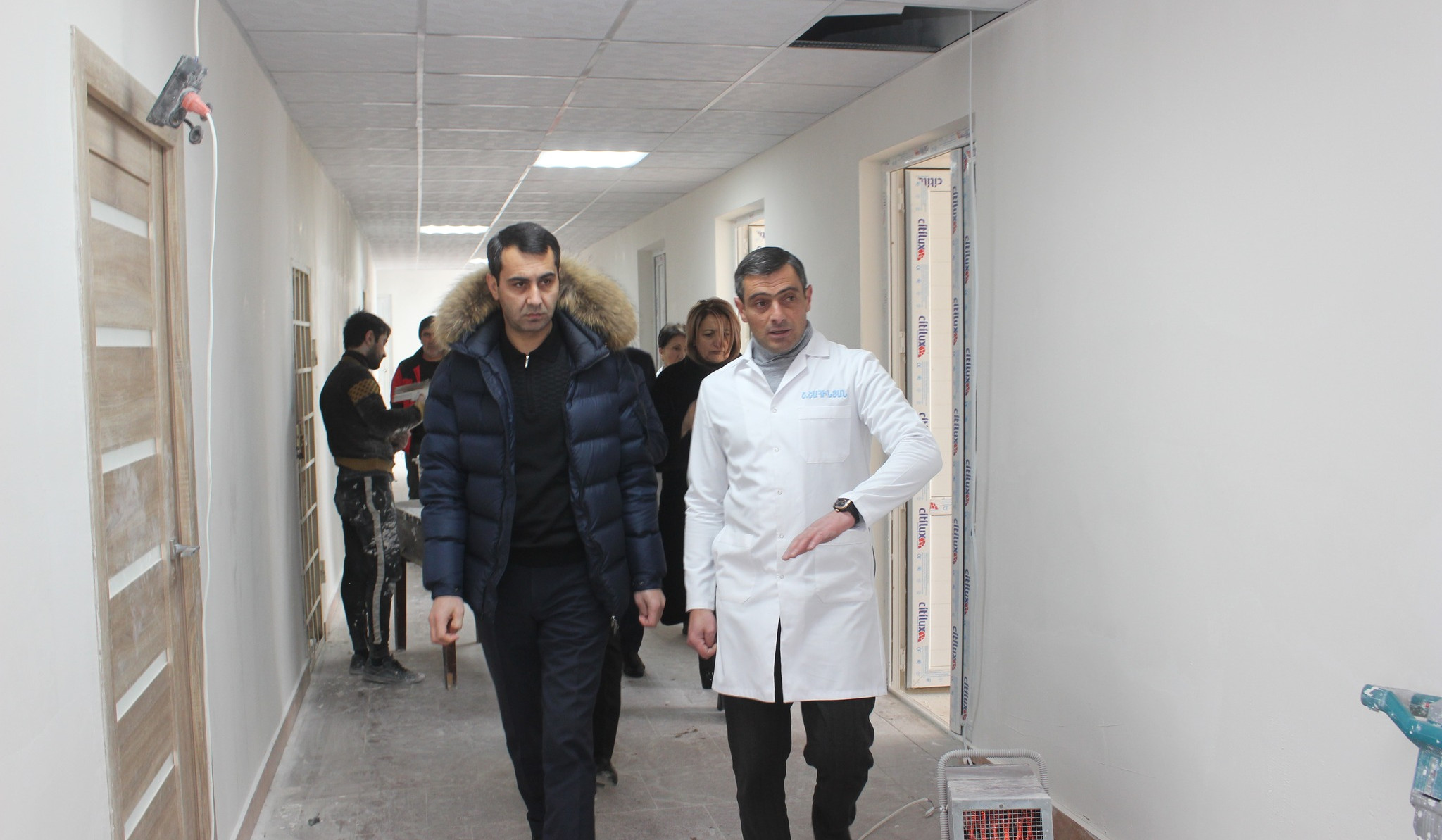 Գեղարքունիքի մարզպետը հետևել է Վարդենիսի ԲԿ-ի հիվանդանոցային մասնաշենքի վերանորոգման աշխատանքների ընթացքին