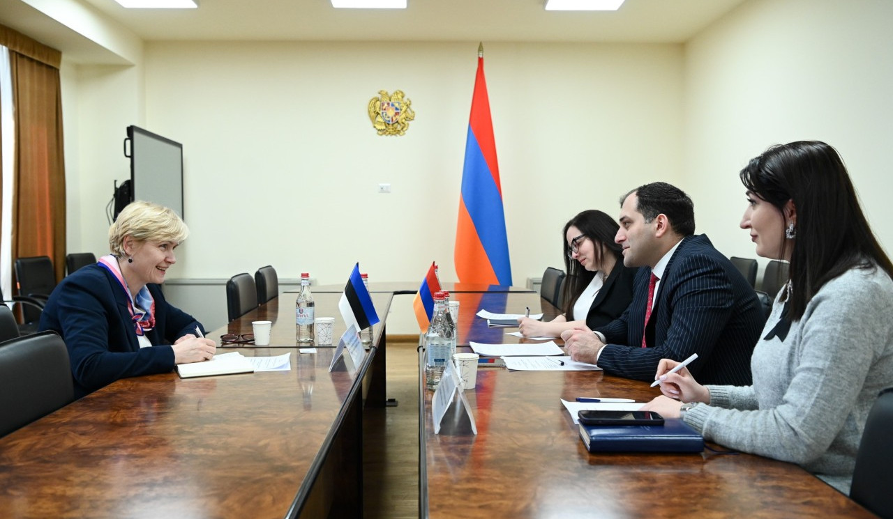 ՀՀ-ում Էստոնիայի դեսպանի հետ քննարկվել են տեխնոլոգիական ոլորտի համագործակցության մի շարք ուղղություններ
