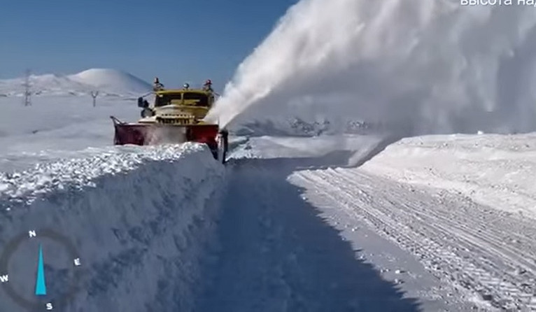 Վարդենյաց լեռնանցքում կատարվում են ձմեռային սպասարկման աշխատանքներ