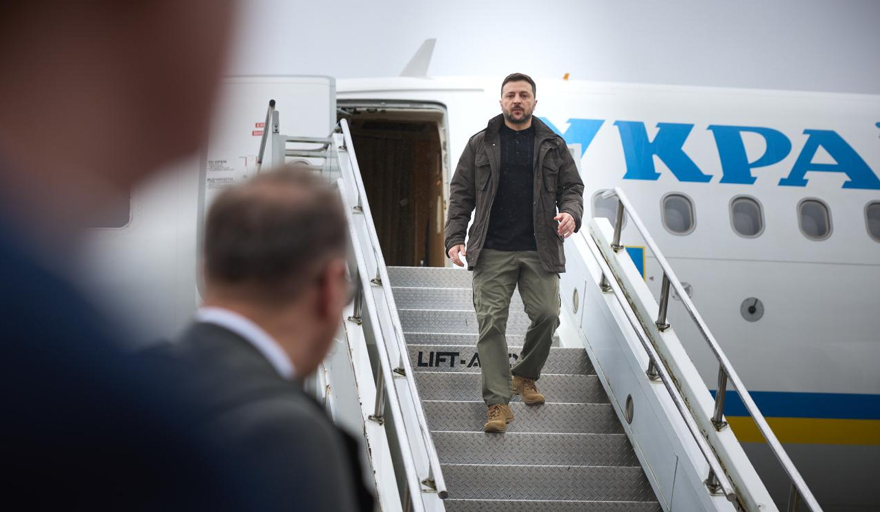 Владимир Зеленский прибыл в США