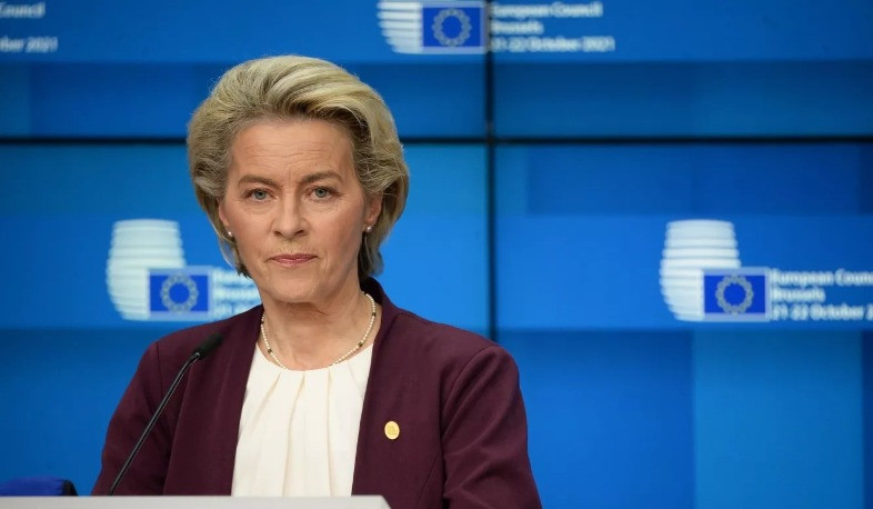 Europe must 'urgently' rearm: Von der Leyen