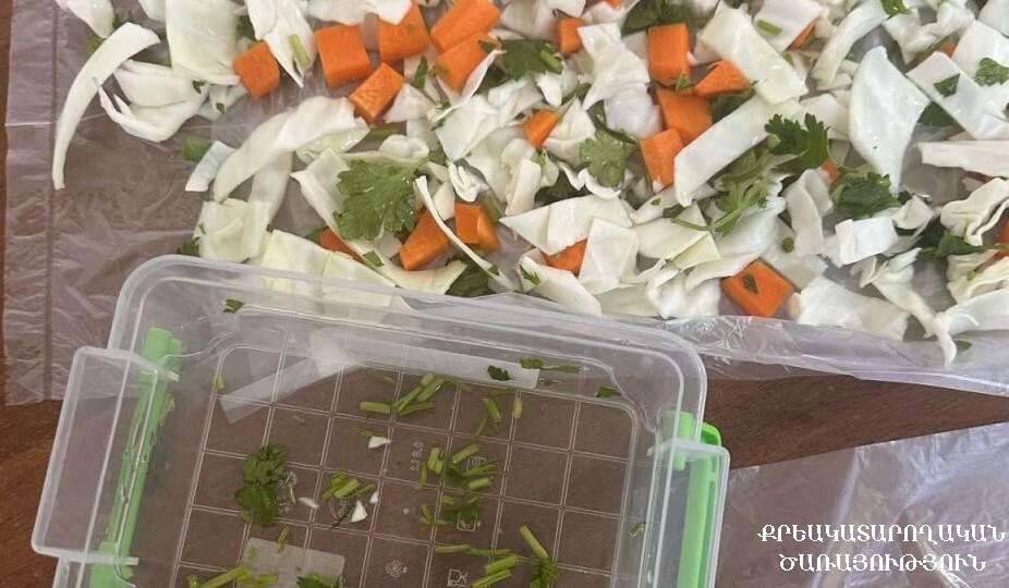 Քրեակատարողական ծառայողները կալանավորված անձի համար բերված աղցանի միջից կասկածելի հեղուկ են հայտնաբերել