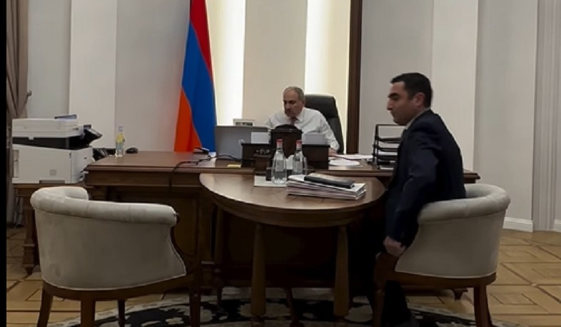 Նիկոլ Փաշինյանն աշխատանքային հանդիպում է ունեցել ՊՎԾ ղեկավարի հետ