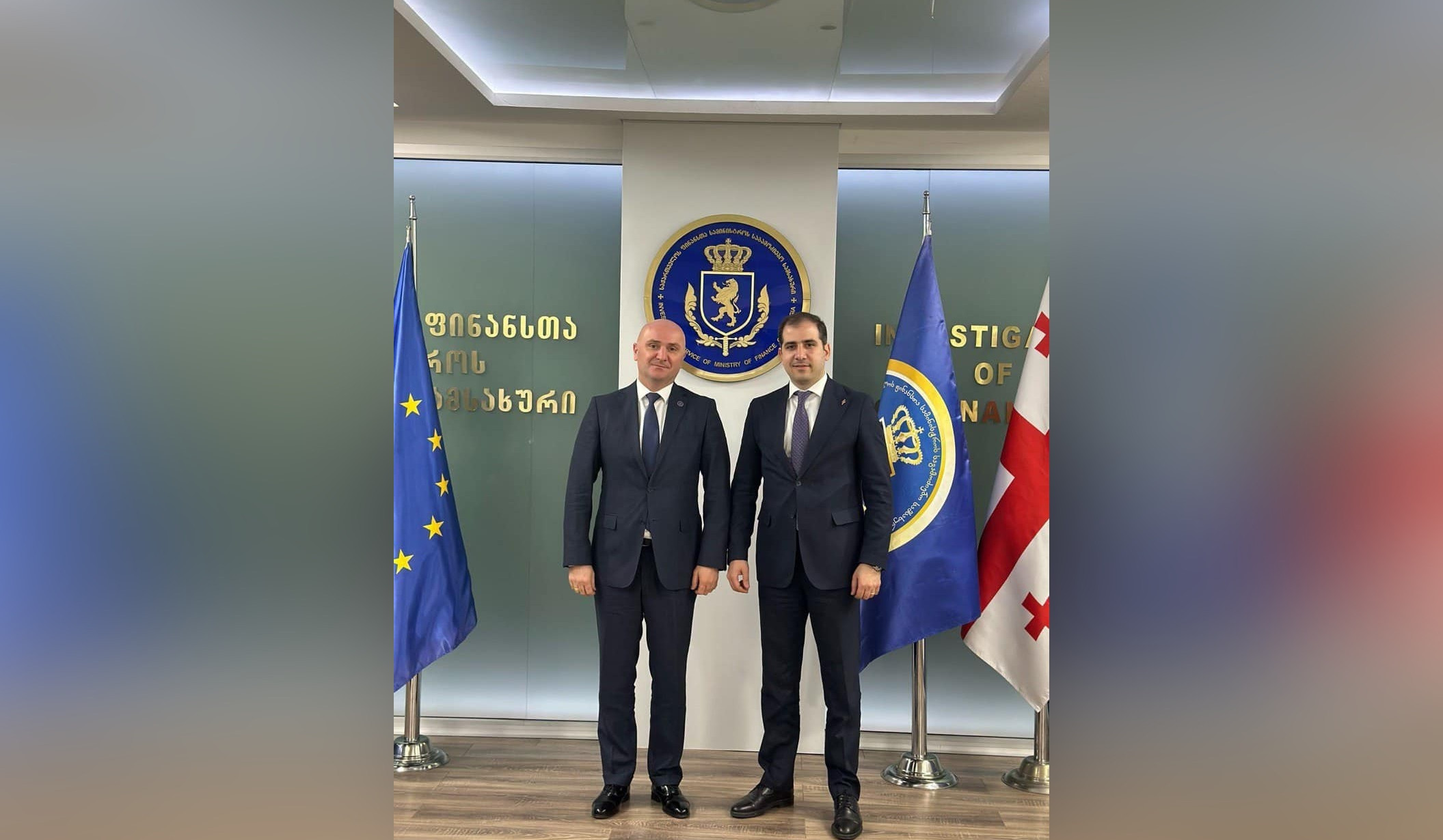 ՊԵԿ նախագահը և Վրաստանի ֆիննախարարության պաշտոնյան քննարկել են ֆինանսատնտեսական հանցագործությունների դեմ պայքարի ոլորտում կիրառվող միջազգային մեխանիզմները