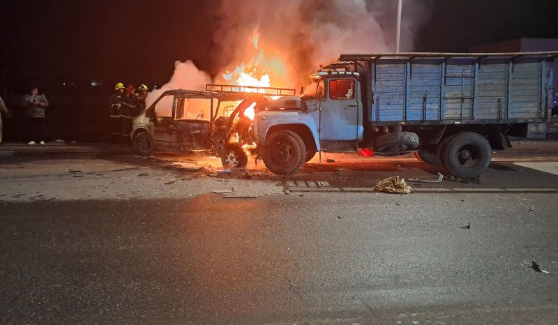 Ապարանում բախվել են ZIL-ը և Mercedes-Benz-ը. կան տուժածներ և զոհ