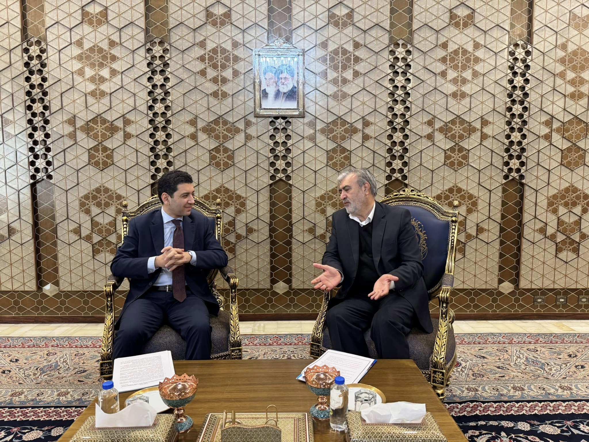 Դեսպան Հակոբյանն ու իրանցի պատգամավորը քննարկել են Հայաստան-Իրան բազմոլորտ օրակարգին և տարածաշրջանային զարգացումներին առնչվող հարցեր