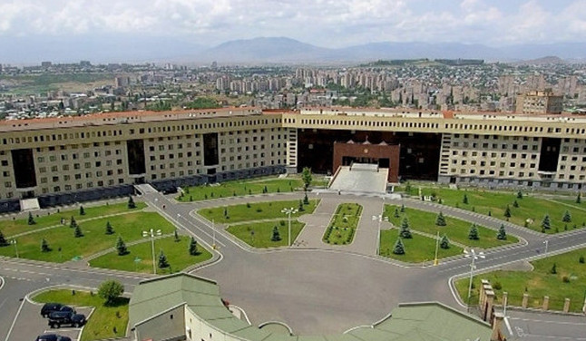 Информация, распространенная Министерством обороны Азербайджана, не соответствует действительности: Министерство обороны РА