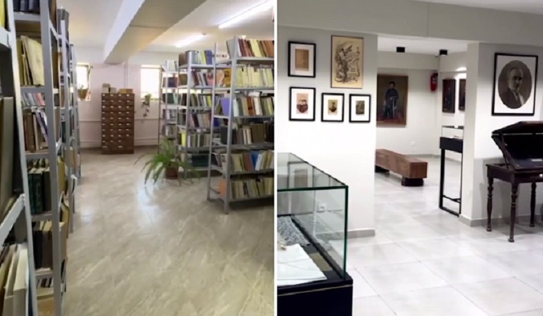 Գյումրու պատմության թանգարանի, կենտրոնական գրադարանի և պատկերասրահի տարածքը վերանորոգված է. Փաշինյան