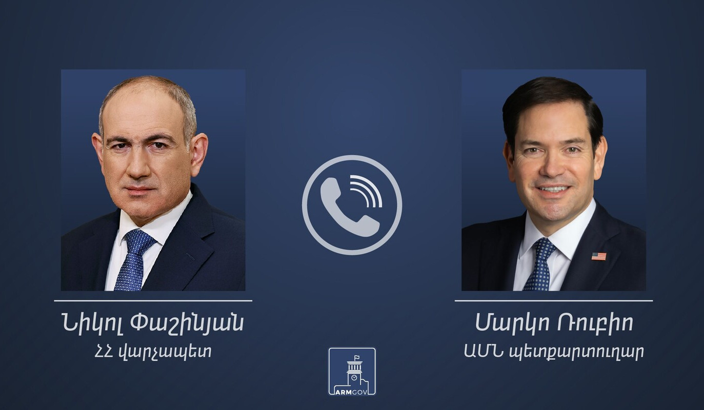 Состоялся телефонный разговор Никола Пашиняна с Марко Рубио