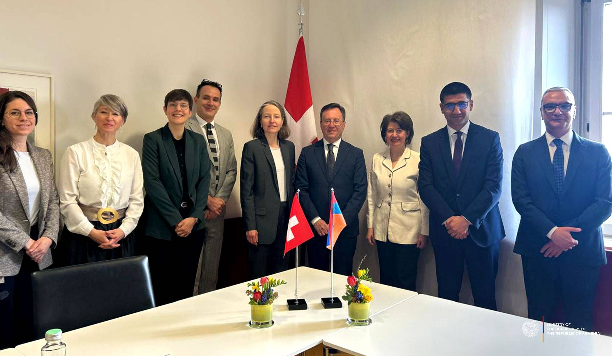 Քաղաքական խորհրդակցություններ՝ Շվեյցարիայի արտաքին գործերի դաշնային գերատեսչության ներկայացուցիչների հետ