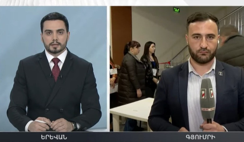 Գյումրու թիվ 31/47 ընտրատեղամասում 1719 ընտրողից քվեարկությանը մասնակցել է 779 քաղաքացի