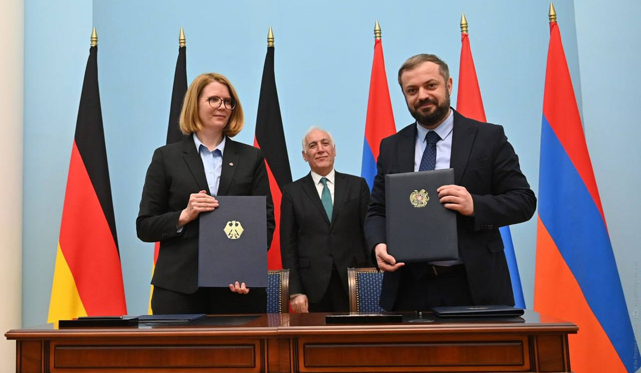 Между правительствами Армении и Германии подписано соглашение о финансовом сотрудничестве