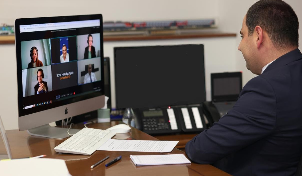 Դավիթ Խուդաթյանը KFW պաշտոնյայի հետ քննարկել է Կապսի ջրամբարի ծրագրի իրականացման ընթացքի խնդիրները