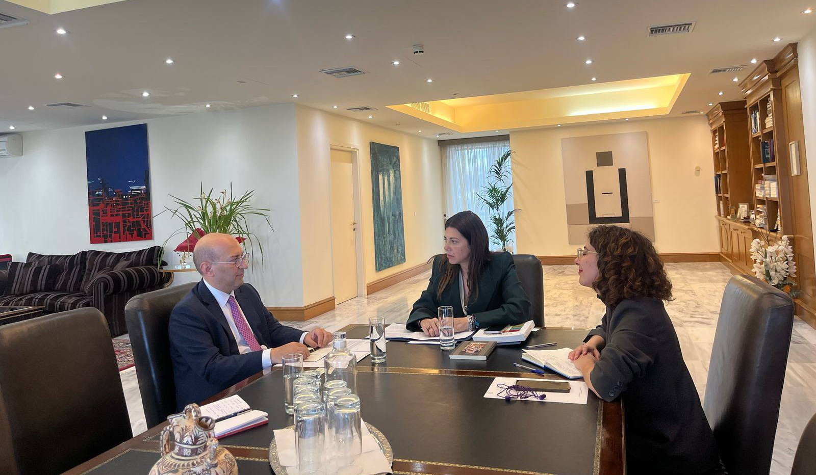 Քննարկվել են Հայաստանում և Հունաստանում կրթամշակութային ծրագրերի իրականացման գործընթացները