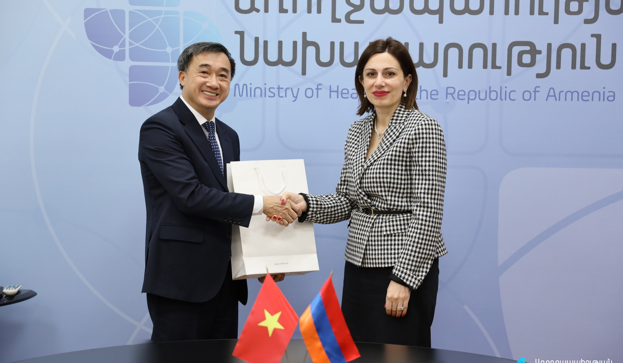 Առողջապահության նախարարությունը համաձայնագրի հուշագիր է մշակել Վիետնամի առողջապահության նախարարության հետ