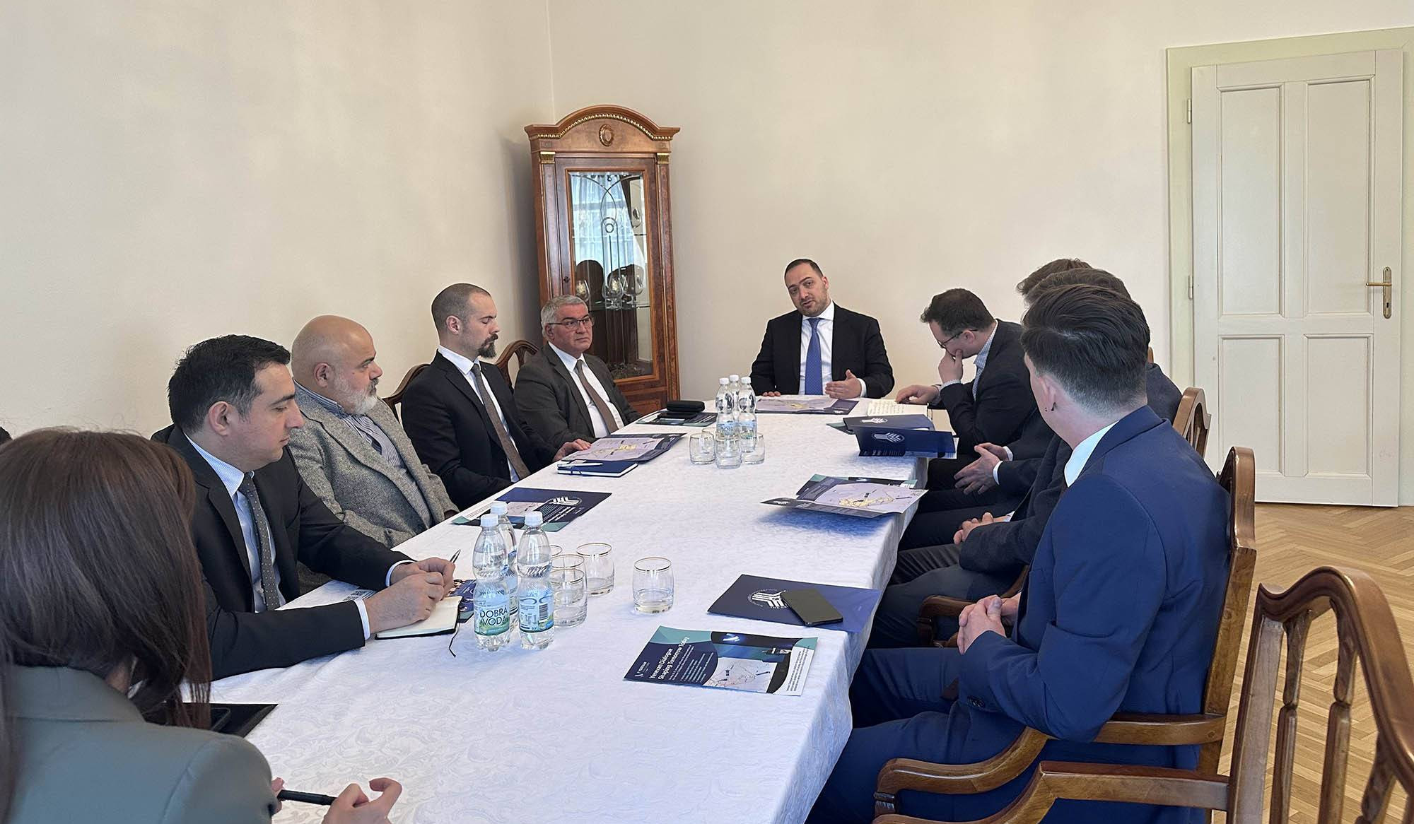 Meeting of Secretary General of Foreign Ministry of Armenia with experts