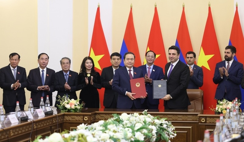 Պաշտոնական այցով Հայաստանում էր Վիետնամի ԱԺ նախագահի գլխավորած պատվիրակությունը