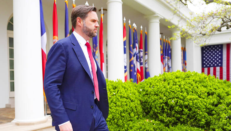 Vice President Vance calls out Le Pen conviction: 'That's not democracy'