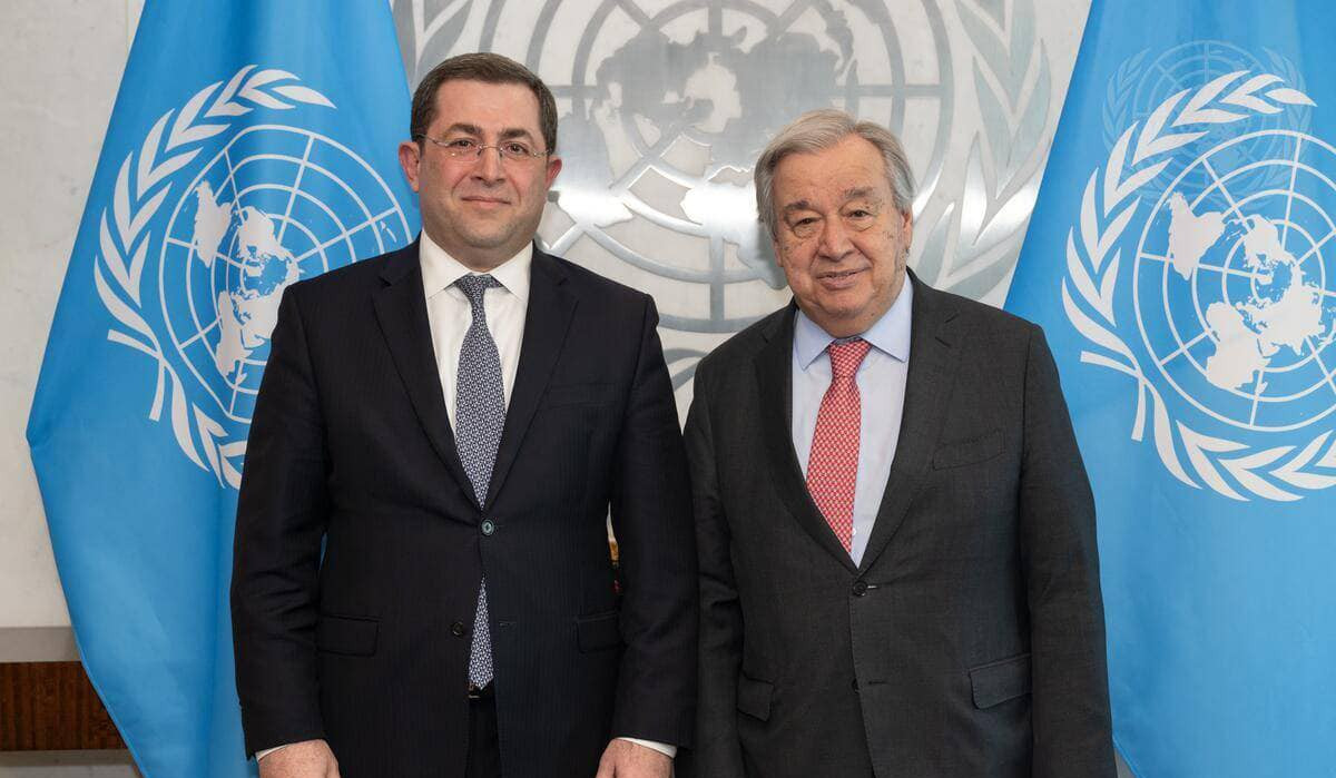 Մհեր Մարգարյանն ու Անտոնիո Գուտերեշն ընդգծել են բազմակողմ համագործակցության ձևաչափի ամրապնդման անհրաժեշտությունը