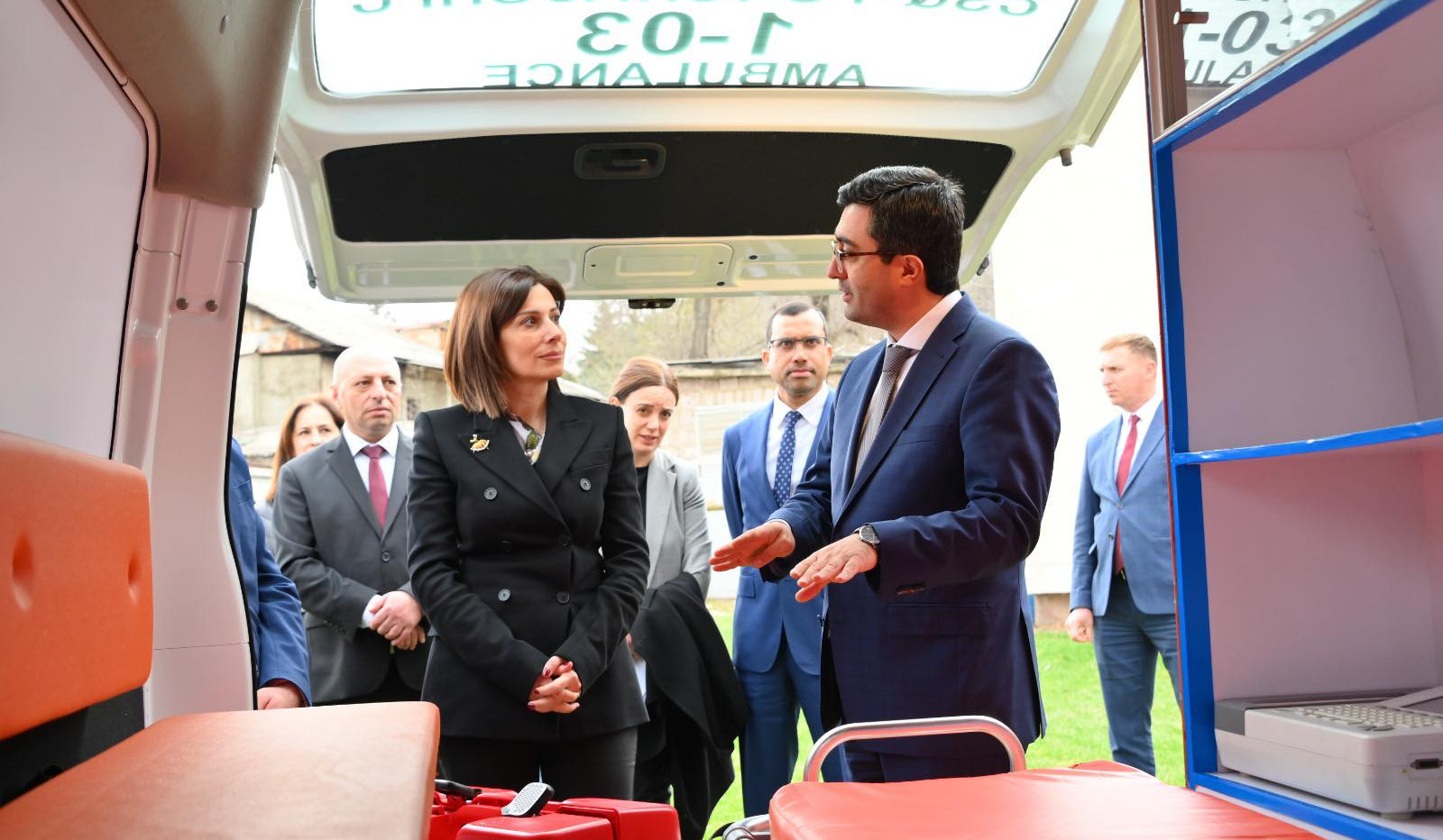 Նախարար Ավանեսյանի հանձնարարականով Վանաձորի շտապօգնության ավտոպարկը համալրվել է ևս երկու ռեանիմոբիլով