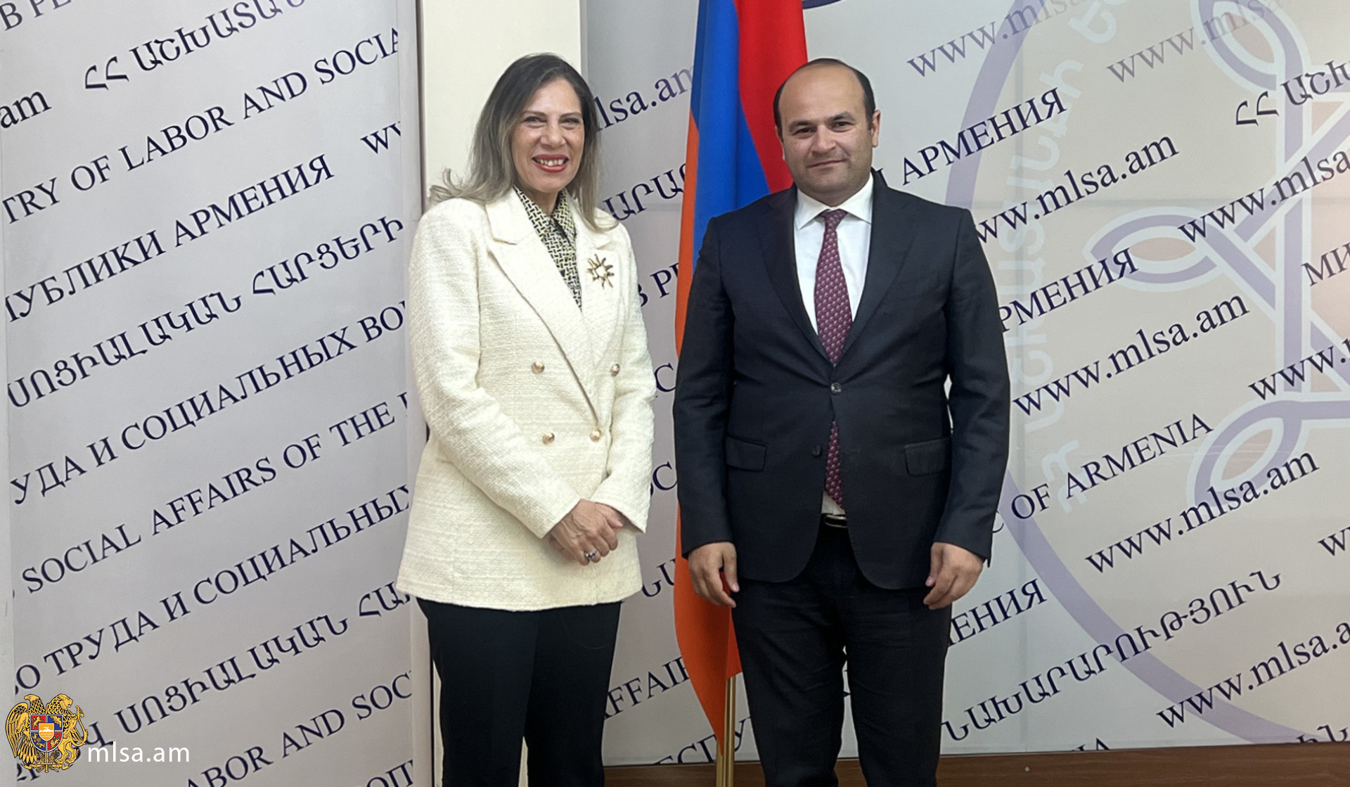 Աշխատանքի և սոցիալական պաշտպանության ոլորտում հայ-եգիպտական համագործակցությունը ունի մեծ ներուժ. հանդիպում ԱՍՀՆ-ում