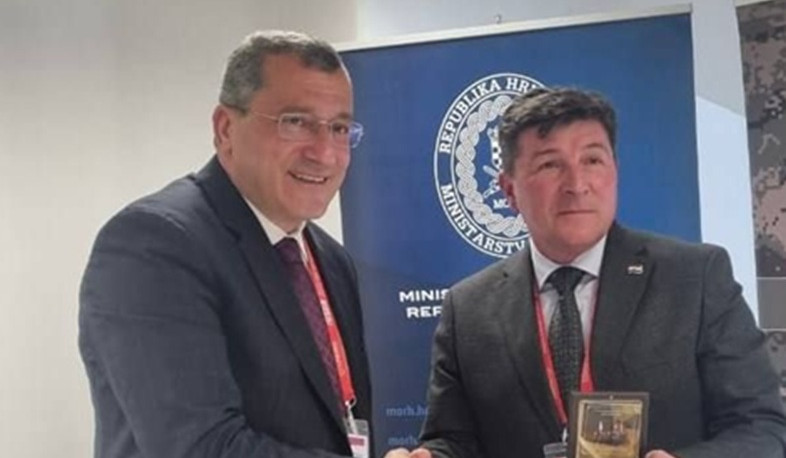 Քննարկվել են պաշտպանության բնագավառում Հայաստան-Խորվաթիա համագործակցությանն առնչվող հարցեր