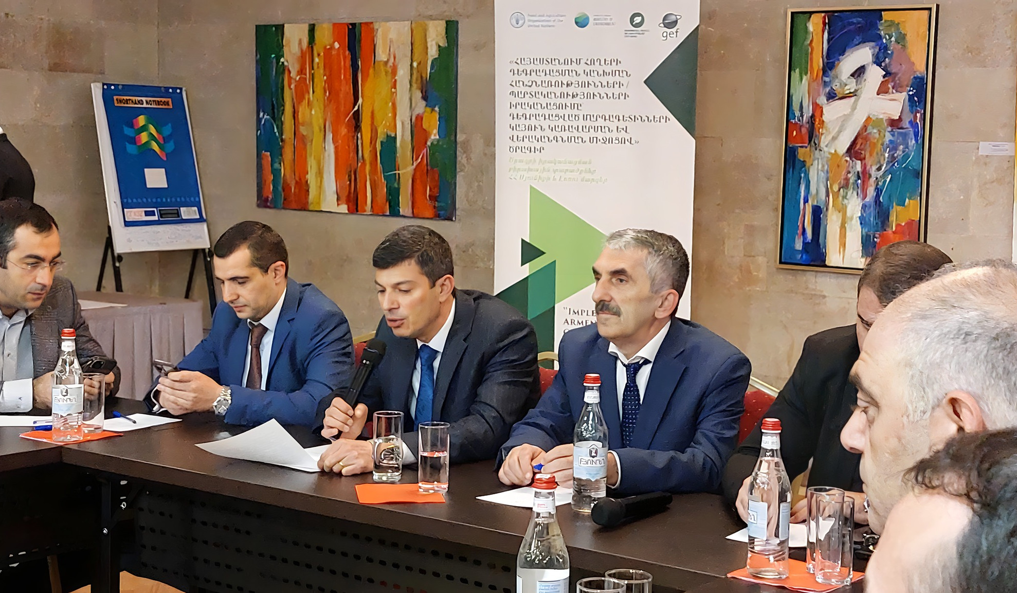 Ռեսուրսների մոբիլիզացման ազգային պլանի ներկայացում՝ հողերի դեգրադացման չեզոքացման ուղղությամբ