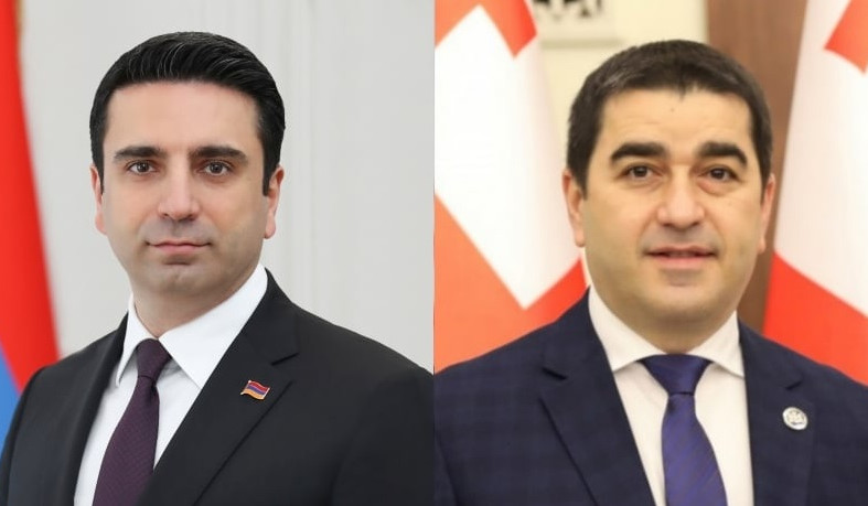 Alen Simonyan has telephone conversation with Speaker of Georgian Parliament