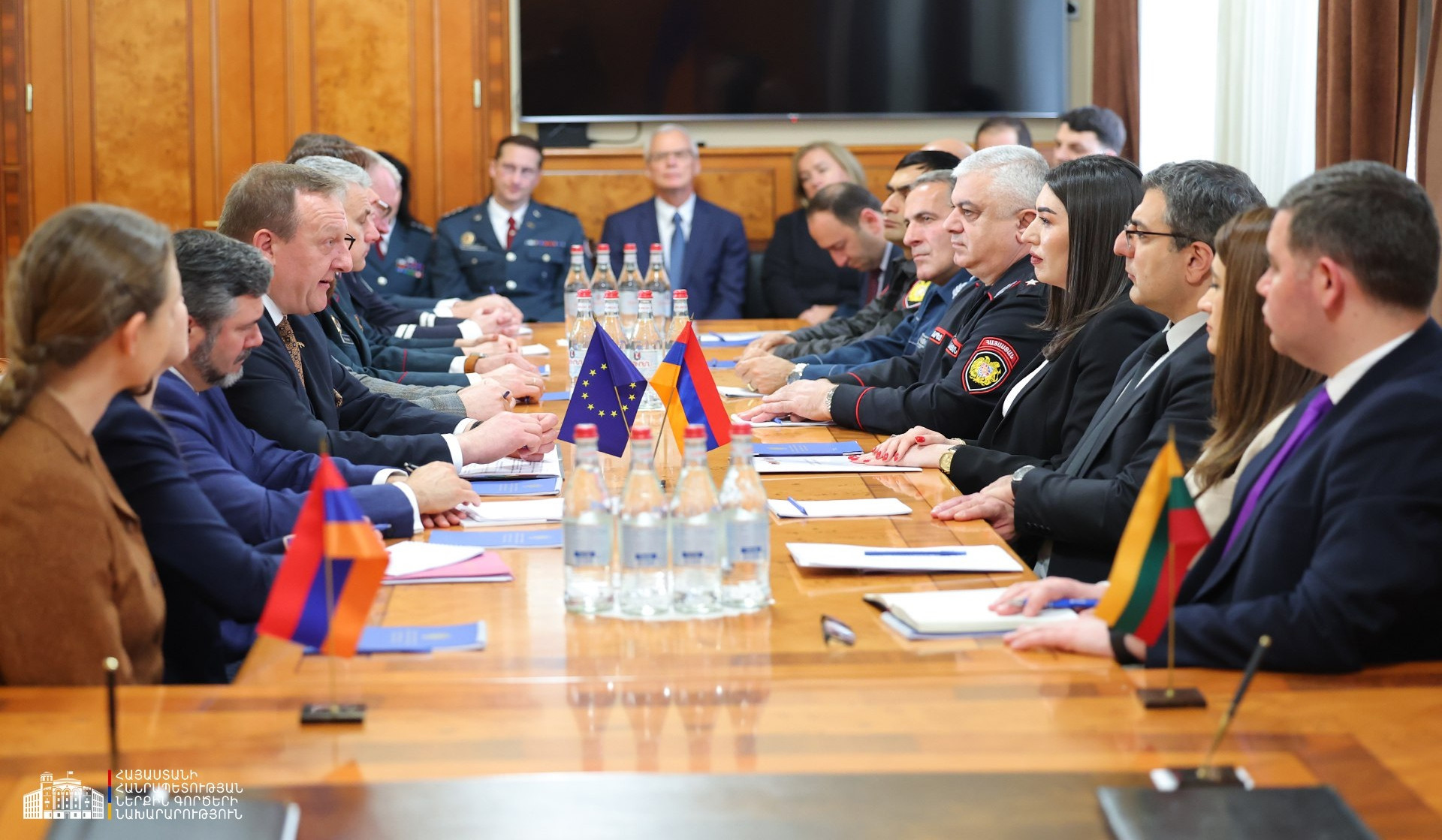 Արփինե Սարգսյանն ընդունել է Լիտվայի ՆԳ նախարարի գլխավորած պատվիրակությանը. ստորագրվել է համագործակցության ամրապնդման գործողությունների ծրագիրը