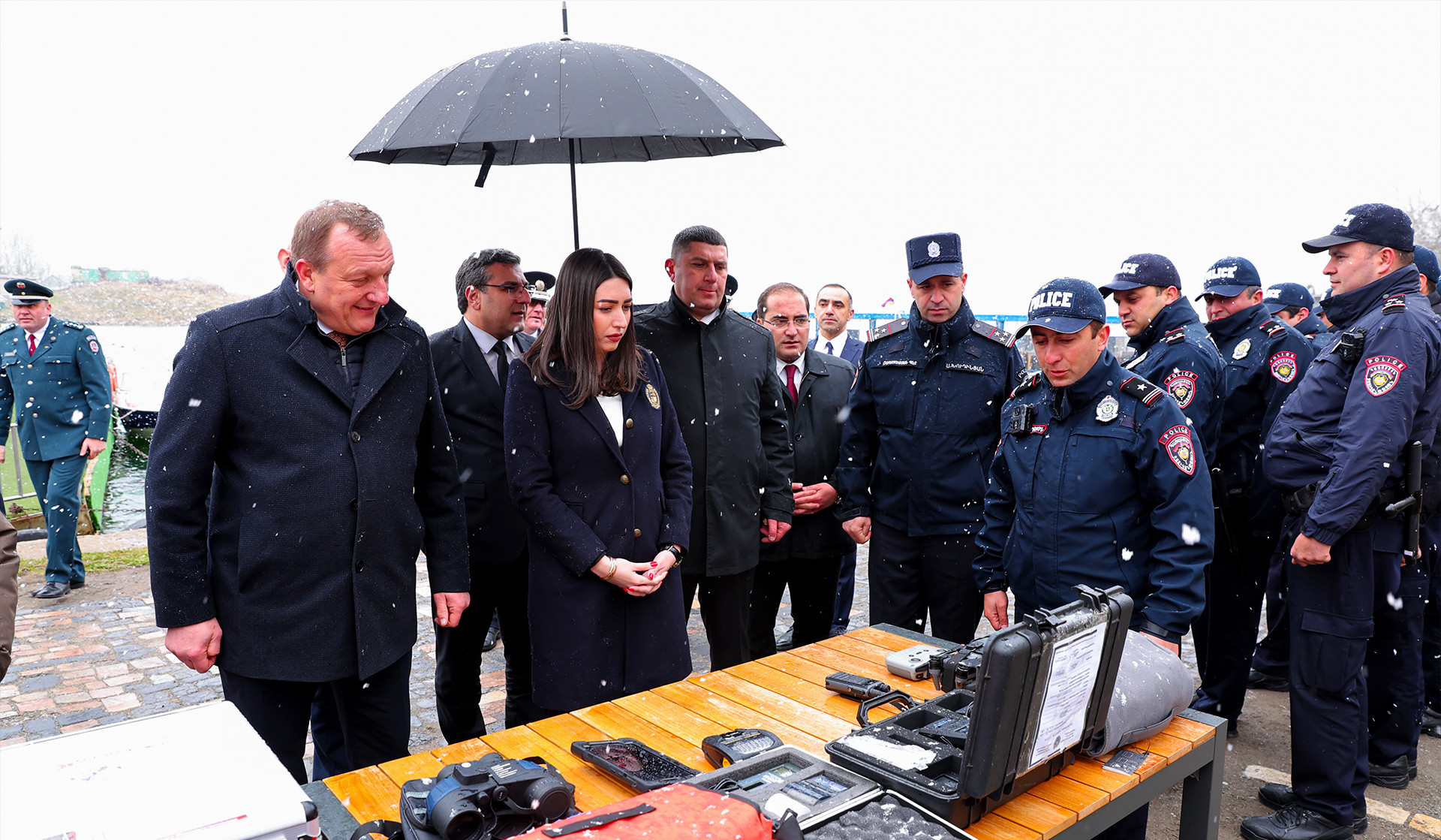 Տեխնիկական համալրում Ջրային պարեկային ծառայությունում․ Հայաստանի և Լիտվայի ՆԳ նախարարները հետևել են ծառայողների ցուցադրական հնարքներին