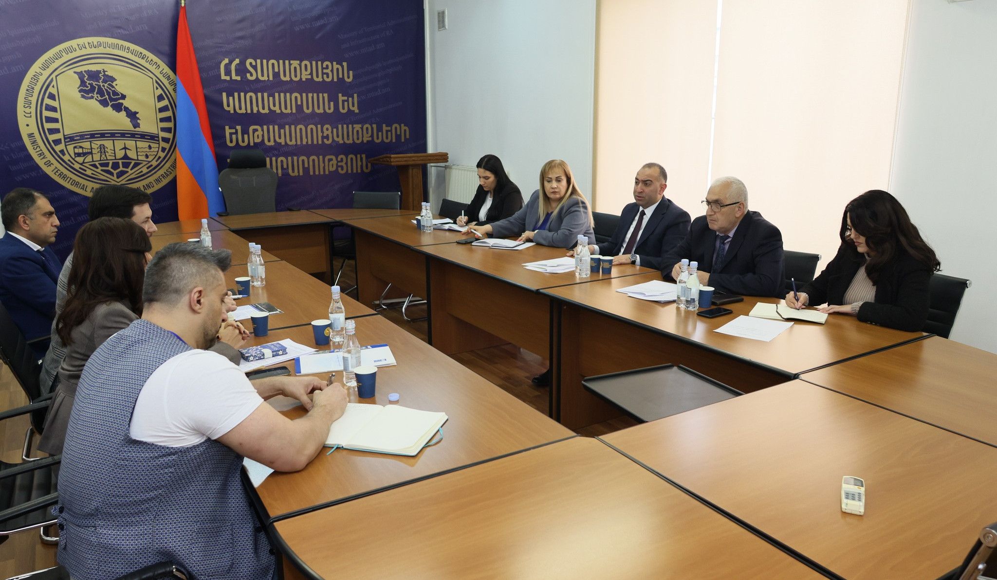 ՏԿԵ փոխնախարարը ՄԱԿ-ի Զարգացման ծրագրի ներկայացուցչի տեղակալի հետ քննարկել է համագործակցության հետ կապված հարցեր