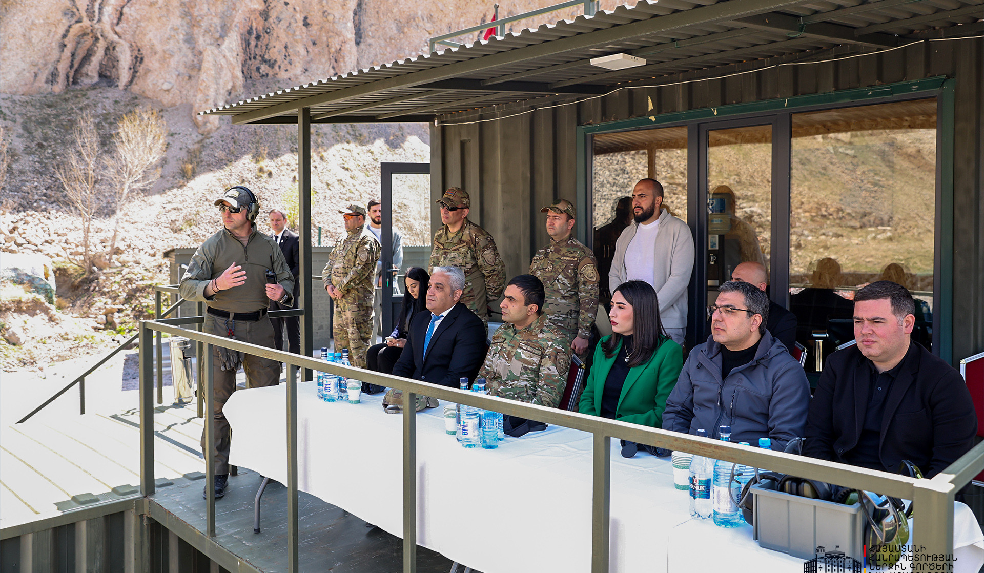 Քրեական ոստիկանները զարգացնում են հմտությունները. ՆԳ նախարարը հետևել է ցուցադրական գործնական պարապմունքին