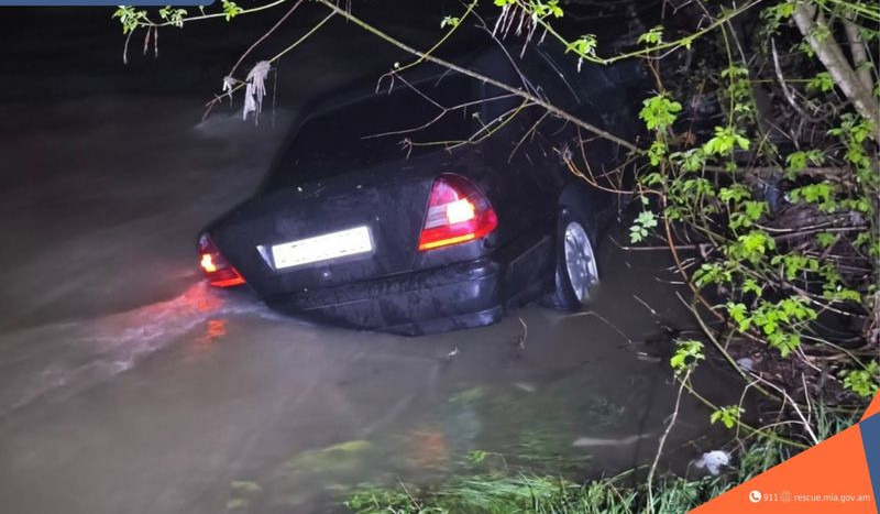 Վահագնաձոր գյուղի մոտակայքում մեքենան դուրս է եկել երթևեկելի հատվածից և ընկել Փամբակ գետը