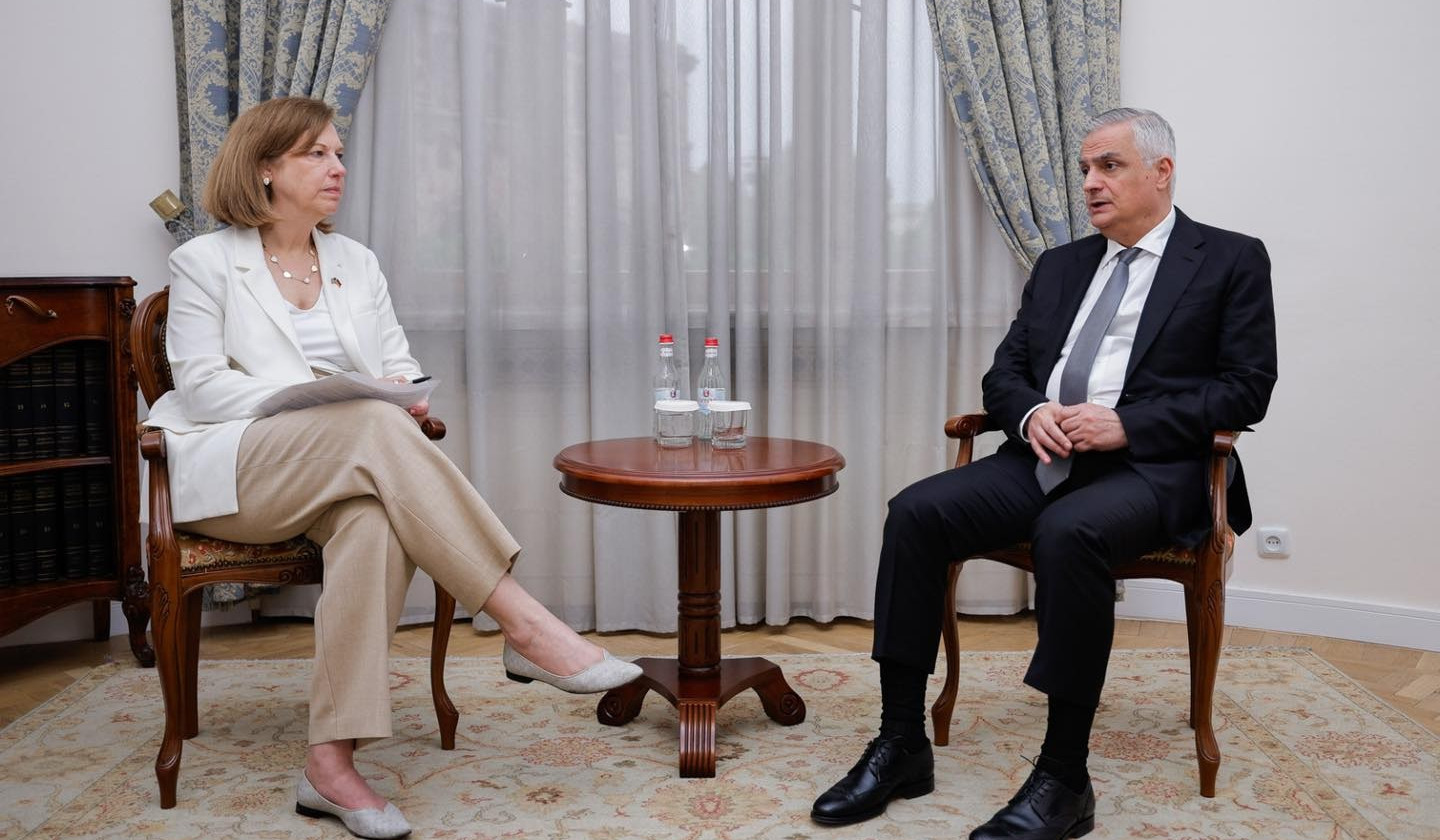 Մհեր Գրիգորյանը և Քրիստինա Քվինը քննարկել են ՀՀ-ԱՄՆ երկկողմ հարաբերությունների օրակարգային հարցերը