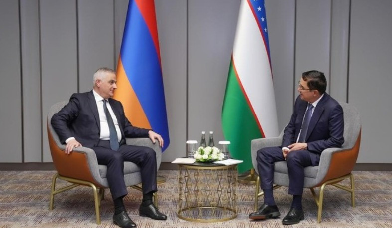 Mher Qriqoryan və Özbəkistan baş nazirinin müavini regional inkişafları müzakirə ediblər