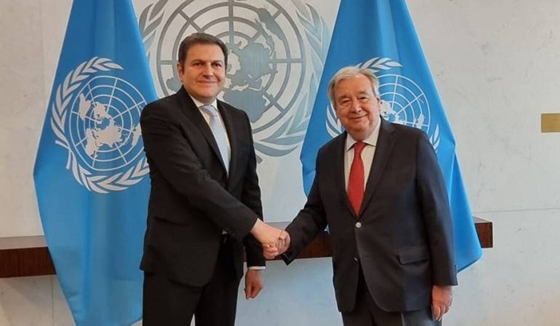 Permanent Representative of Armenia to the UN presented his credentials to the UN Secretary-General