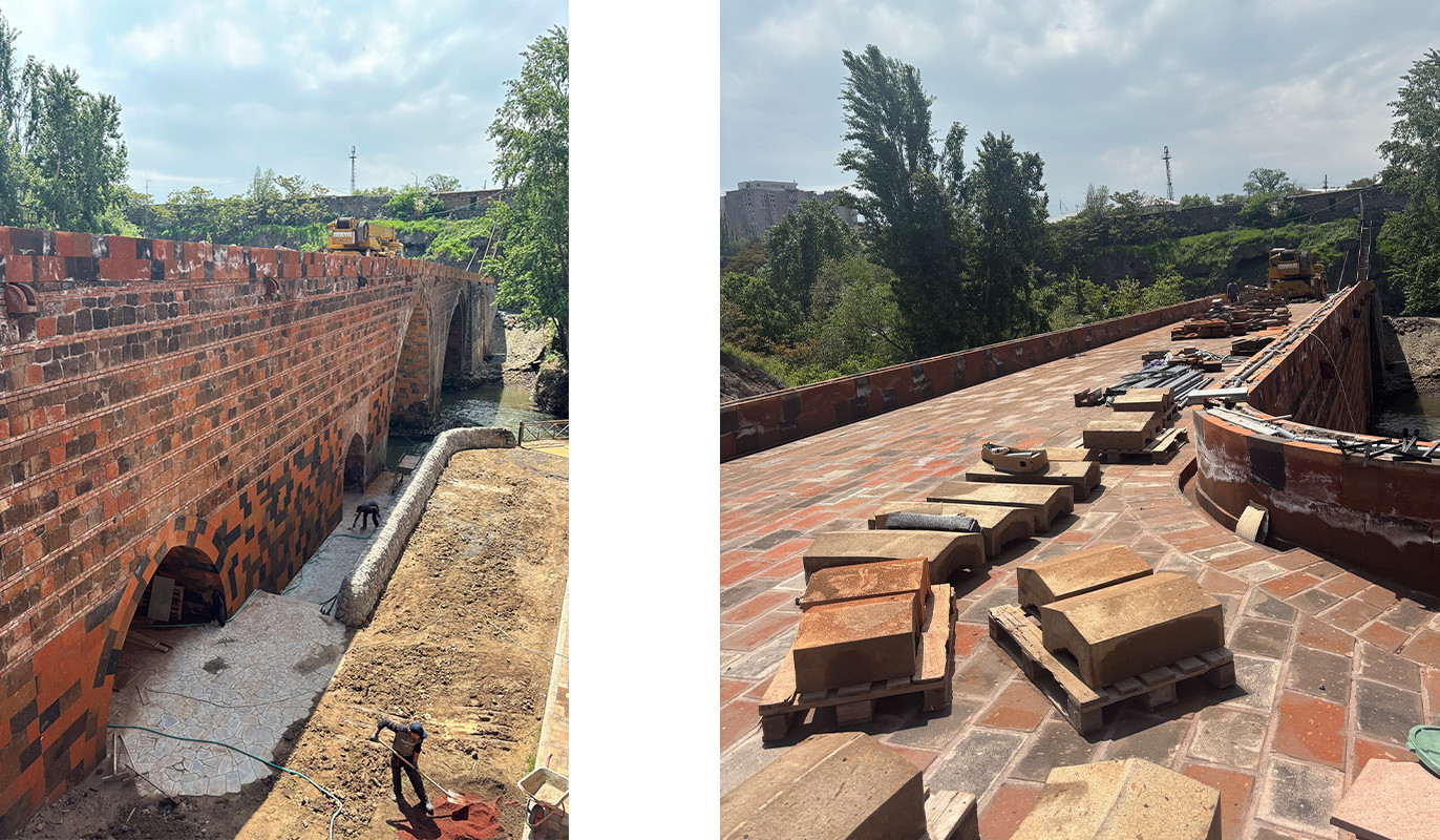 Երևանի Կարմիր կամրջի վերականգնման աշխատանքները կավարտվեն այս տարի