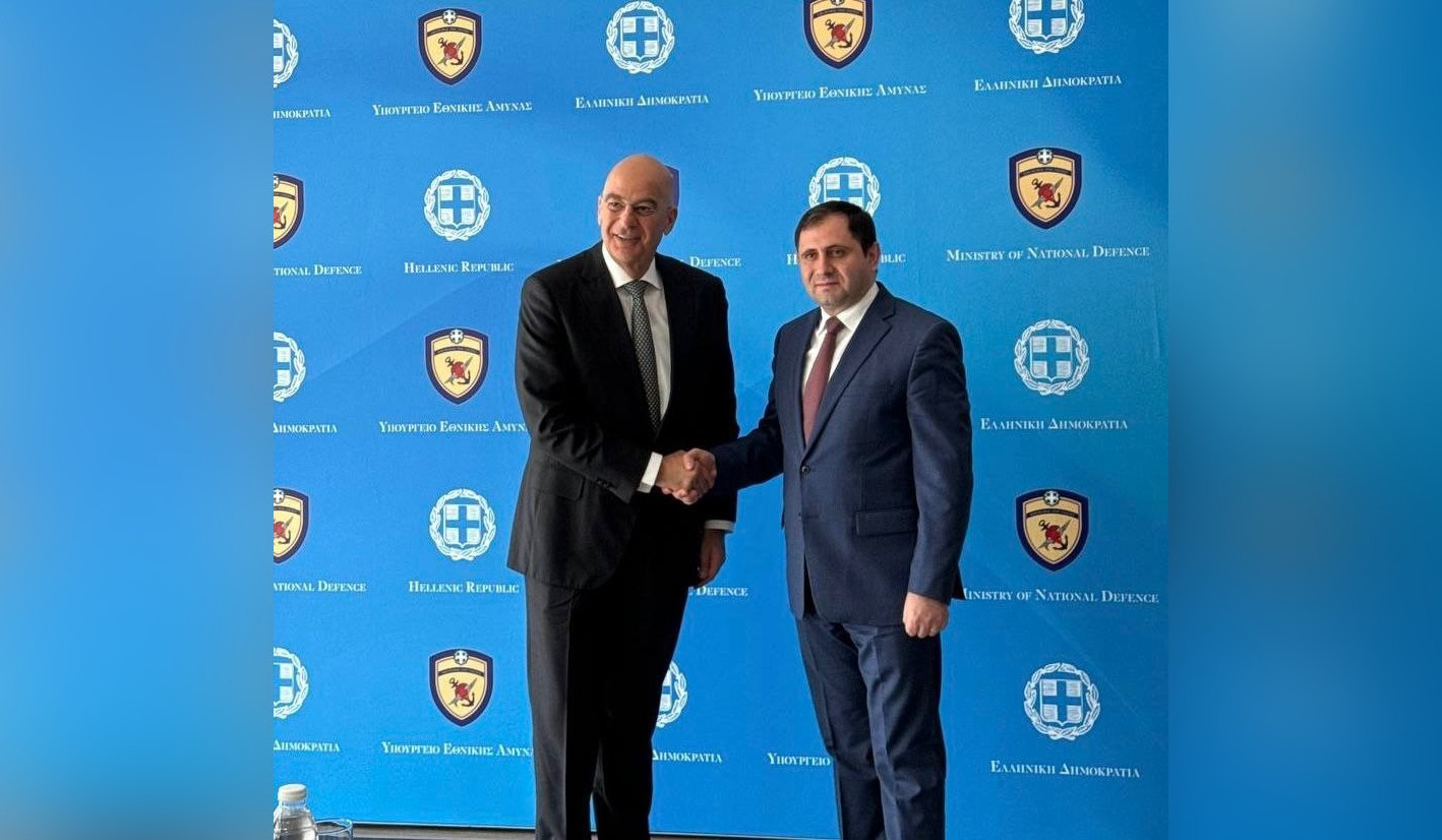 Suren Papikyan və Nikos Dendias müdafiə sahəsində Ermənistan-Yunanıstan əməkdaşlığı ilə bağlı məsələləri müzakirə ediblər