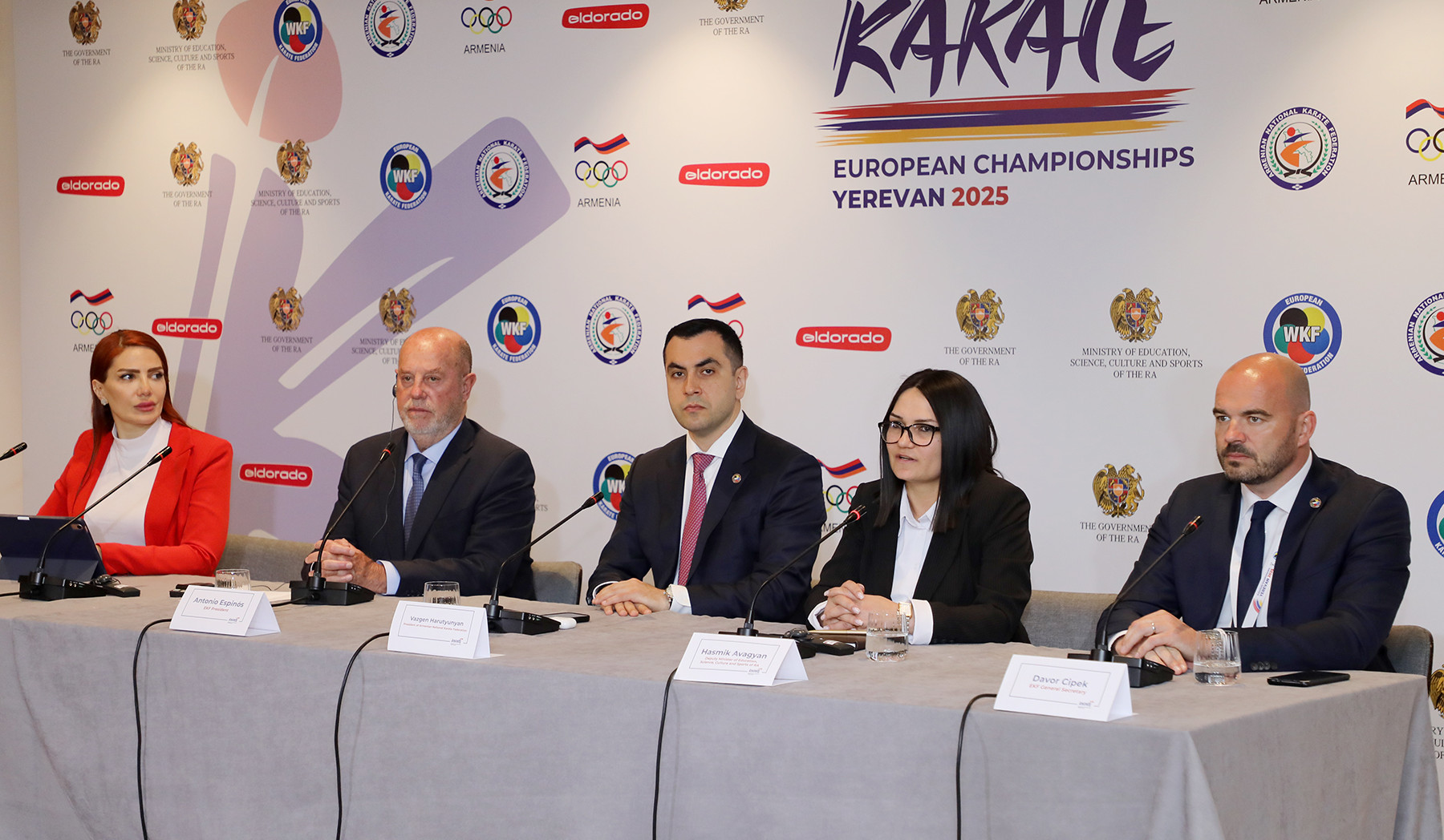 Մայիսի 7-11-ը Երևանում կանցկացվի կարատեի Եվրոպայի մեծահասակների առաջնությունը