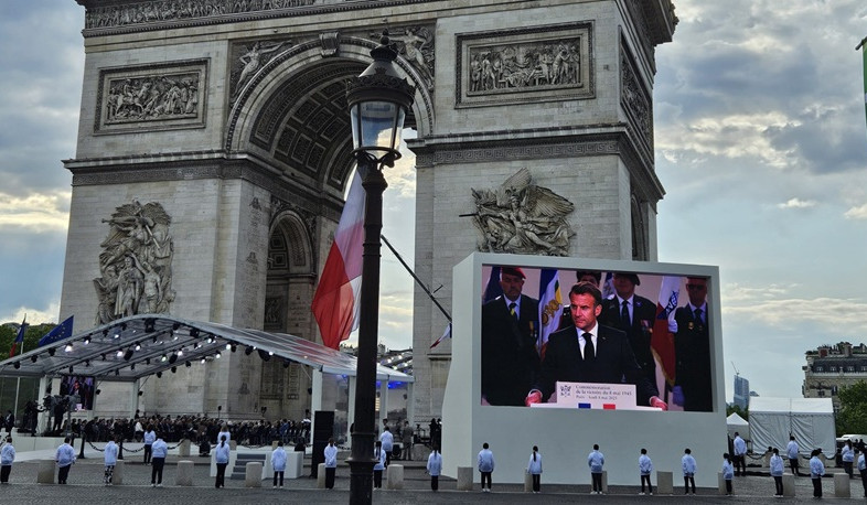 Դեսպան Խաչատրյանը մասնակցել է Երկրորդ համաշխարհային պատերազմում հաղթանակի 80-ամյա հոբելյանի կապակցությամբ կազմակերպված պաշտոնական արարողությանը