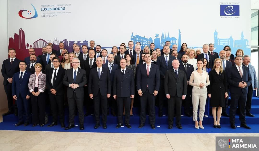 Ararat Mirzoyan participates in session of Committee of Ministers of Council of Europe in Luxembourg