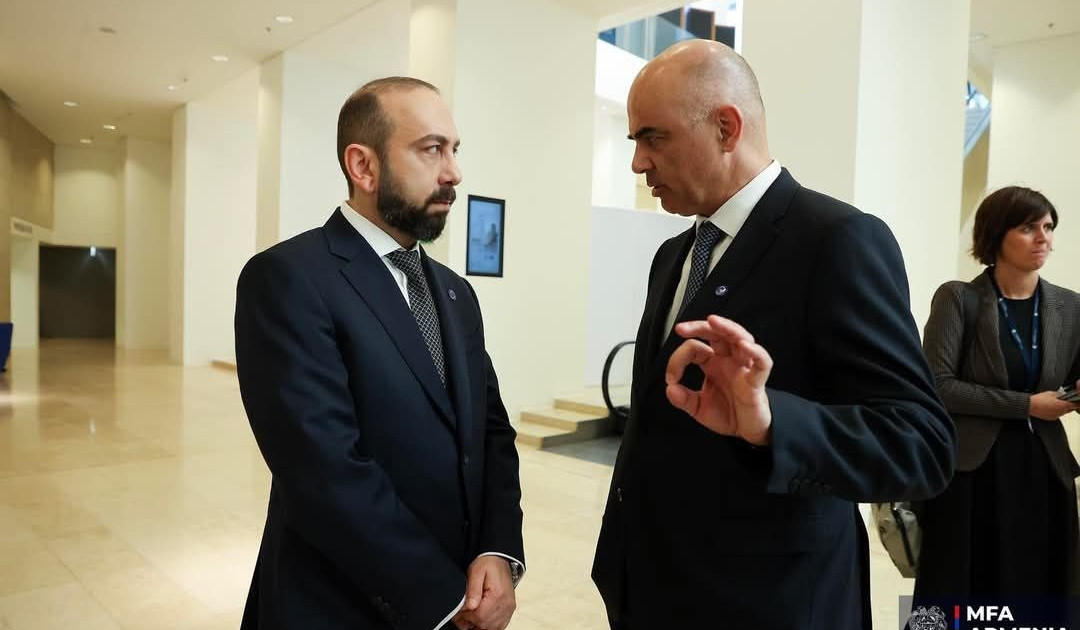 Ararat Mirzoyan and Alain Berset touched upon issues of Armenia-CoE cooperation